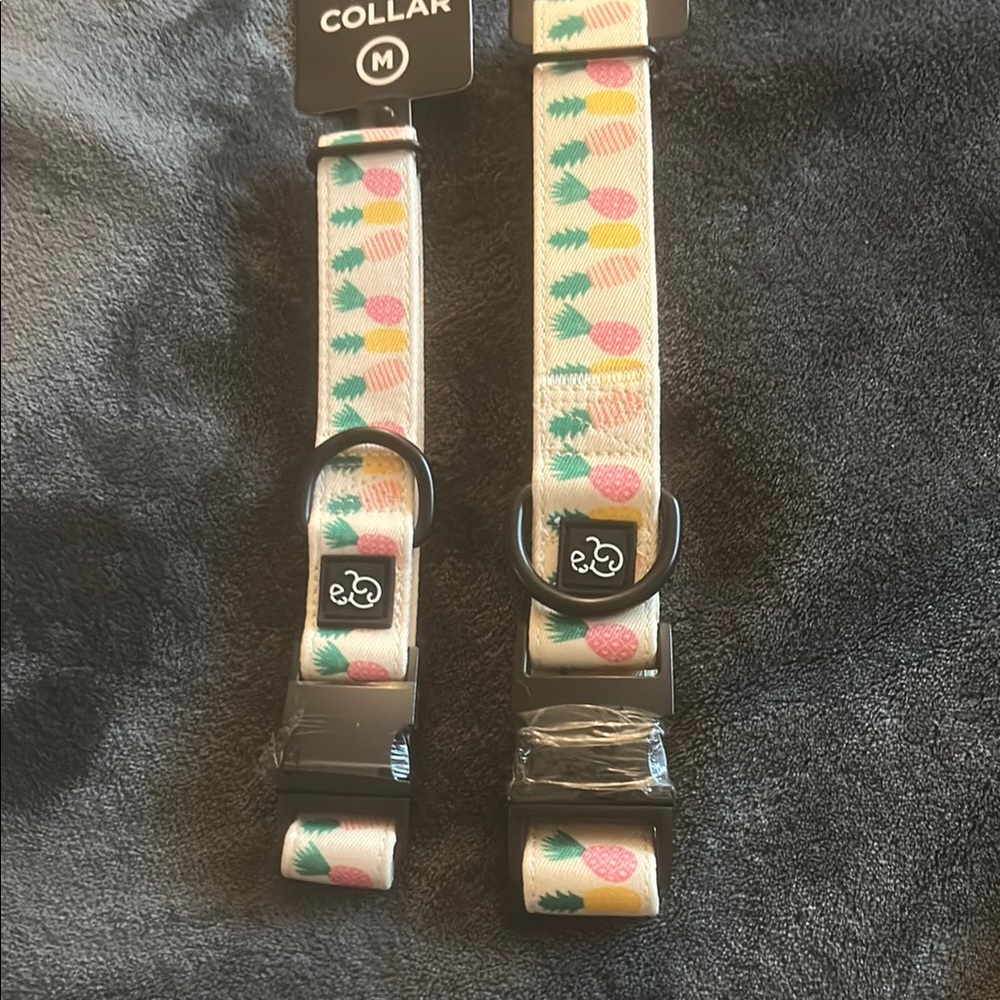 Lucy & Co Pineapple Dog Collar (M,L)